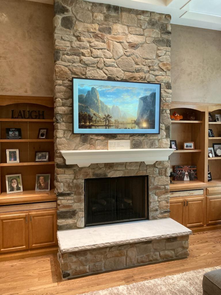 1009 Avenue Fireplace