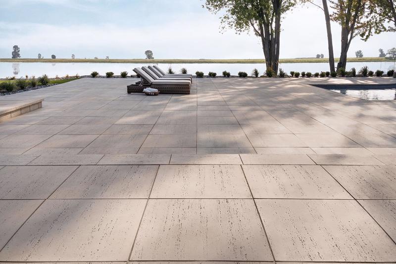 Travertina Raw Patio Paver Slab