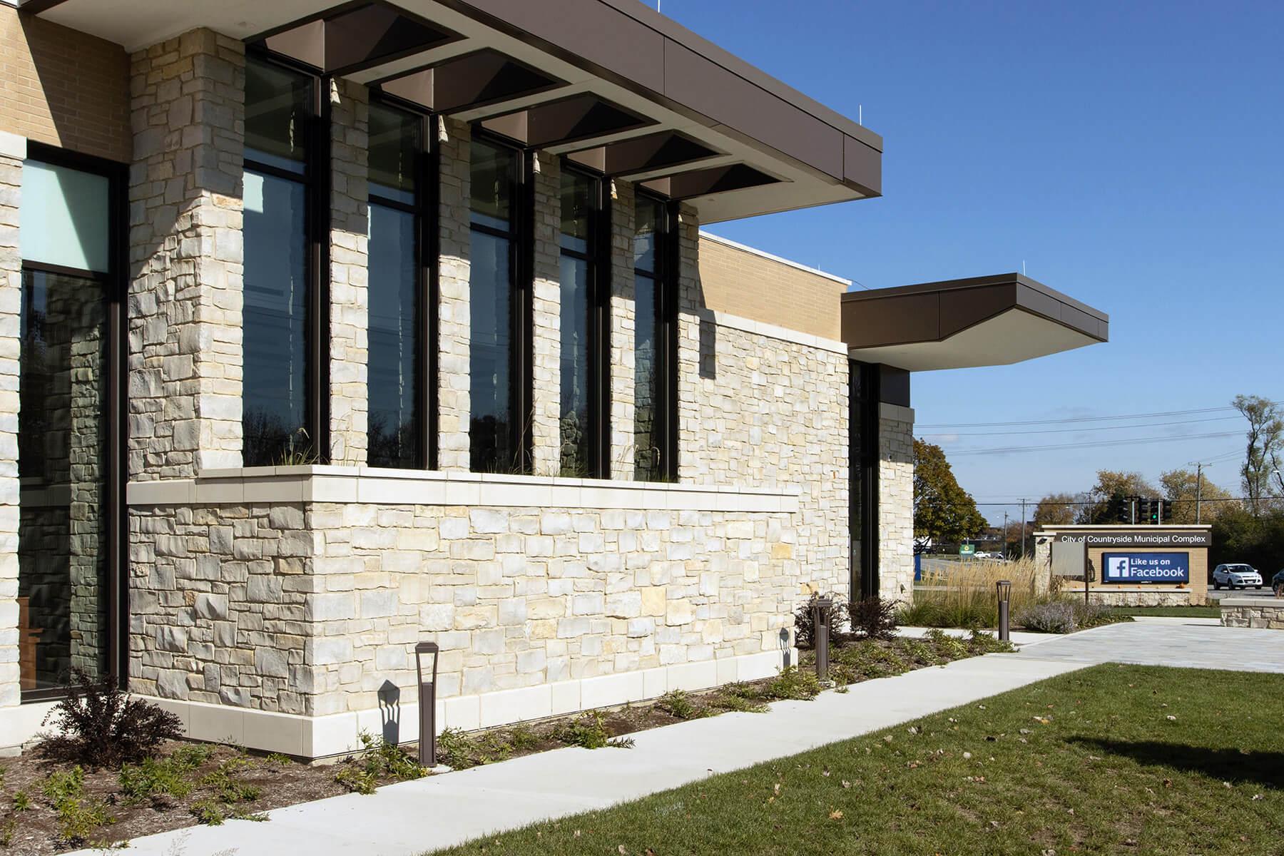 Countryside Police Station Brickwork